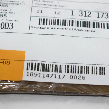 NEW BMW 3 E30 CYLINDER HEAD COVER GASKET 11121312173 ORIGINAL