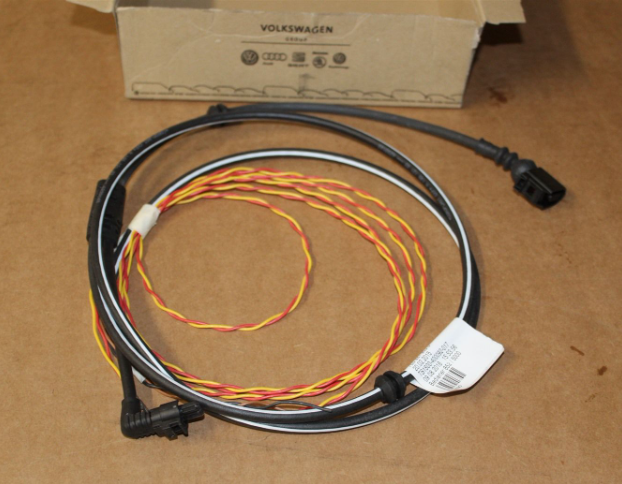 new vw transporter t6 front right speed sensor wiring harness 7e0927903d