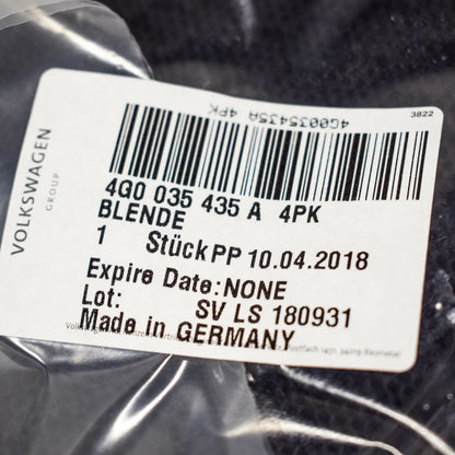 NEW AUDI A6 C7 INTERIOR REAR LEFT DOOR LOUDSPEAKER TRIM 4G0035435A 4PK