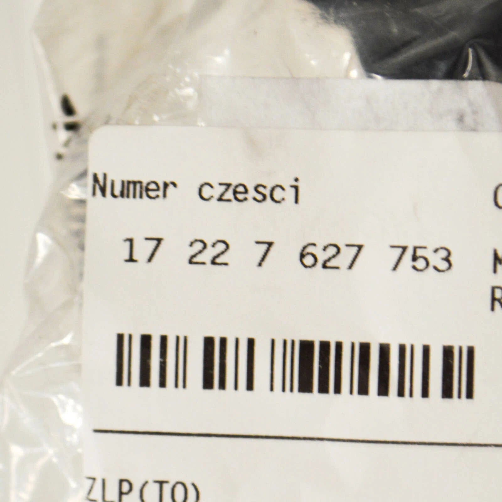 NEW BMW X5 F15 ENGINE OIL COOLER RETURN PIPE 17227627753 ORIGINAL