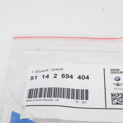 NEW BMW E39 Z3 TRUNK LID CHROME M PERFORMANCE STICKER 51142694404 ORIGINAL