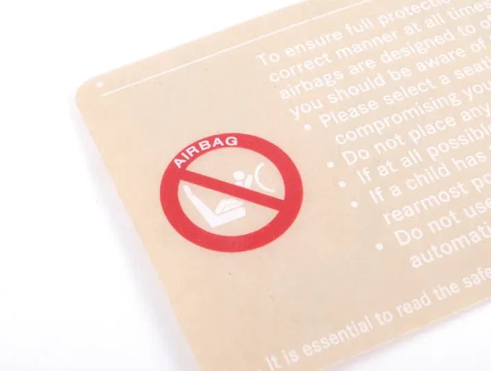 NEW MERCEDES-BENZ S W140 SUN VISOR GUIDE SIGN A2208170620 ORIGINAL