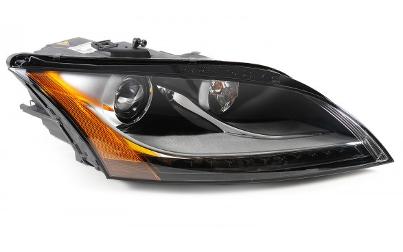 new audi tt 8j mk2 front right headlight bi-xenon lhd 8j0941030ap original