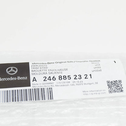 NEW MERCEDES-BENZ B W246 FRONT BUMPER BOTTOM TRIM STRIP A2468852321 ORIGINAL