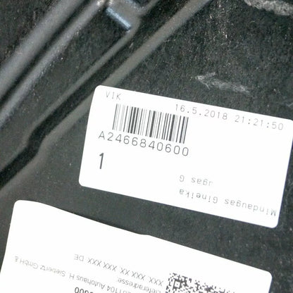 NEW MERCEDES-BENZ B W246 MAIN FLOOR RIGHT COVER SUBSTRUCTURE A2466840600