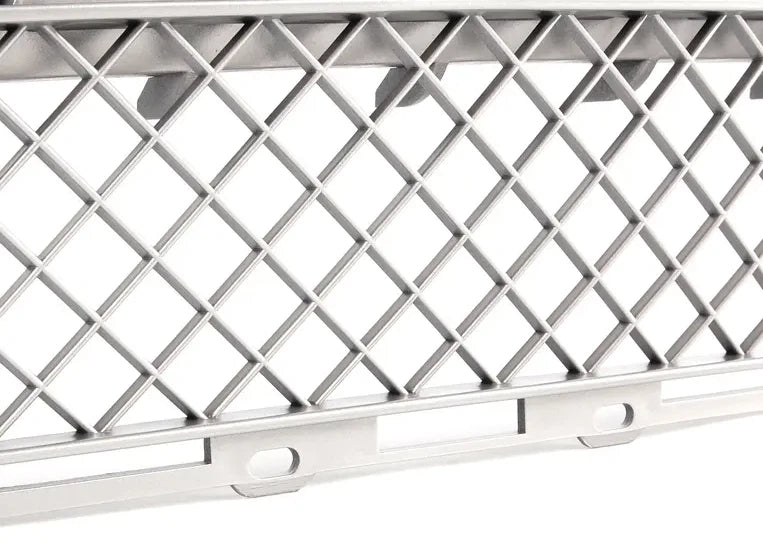 NEW BMW 3 COUPE E46 FRONT BUMPER TRIM COVER GRID TITANIUM 51117016513 ORIGINAL