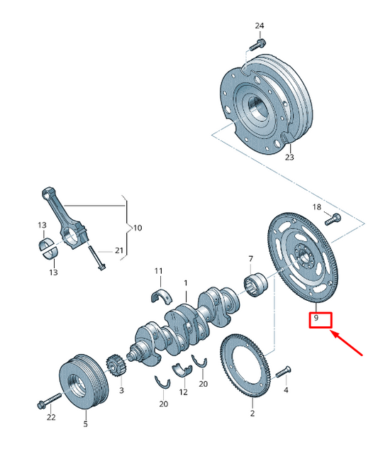 new audi q5 fy clutch plate 06h105323ae original