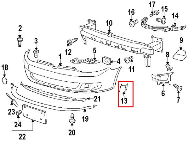 NEW VOLKSWAGEN GOLF MK6 LEFT HEADLIGHT WASHER COVER 5K0955109CGRU 2011 ORIGINAL