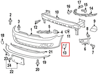 NEW VOLKSWAGEN GOLF MK6 LEFT HEADLIGHT WASHER COVER 5K0955109CGRU 2011 ORIGINAL