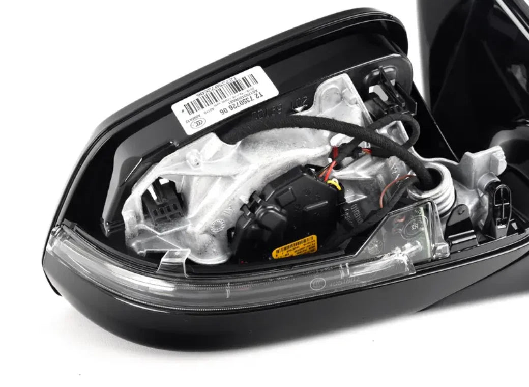 NEW BMW 5 F10 FRONT RIGHT DOOR MIRROR 7350726 51167350726 ORIGINAL