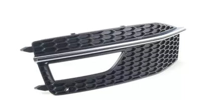NEW AUDI A4 B8 FRONT BUMPER RIGHT FOG GRILLE 8K0807682P01C GENUINE