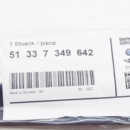 NEW BMW X1 F48 FRONT RIGHT DOOR WINDOW MOLDING 51337349642 ORIGINAL