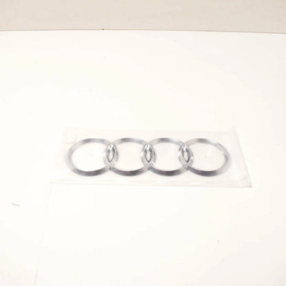 NEW AUDI A4 AVANT B7 REAR TRUNK CHROME BADGE RINGS EMBLEM 8E98537422ZZ