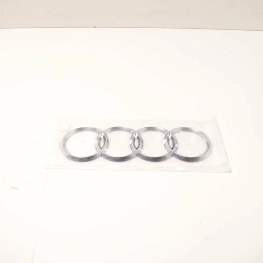NEW AUDI A4 AVANT B7 REAR TRUNK CHROME BADGE RINGS EMBLEM 8E98537422ZZ