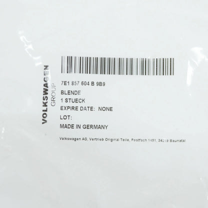 NEW VW AMAROK FRONT RIGHT DOOR MIRROR LOWER COVER CAP 7E1857604B9B9 ORIGINAL