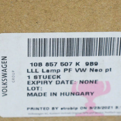 NEW VW ID.3 E11 FRONT LEFT MIRROR HOUSING LHD 10B857507K9B9 ORIGINAL