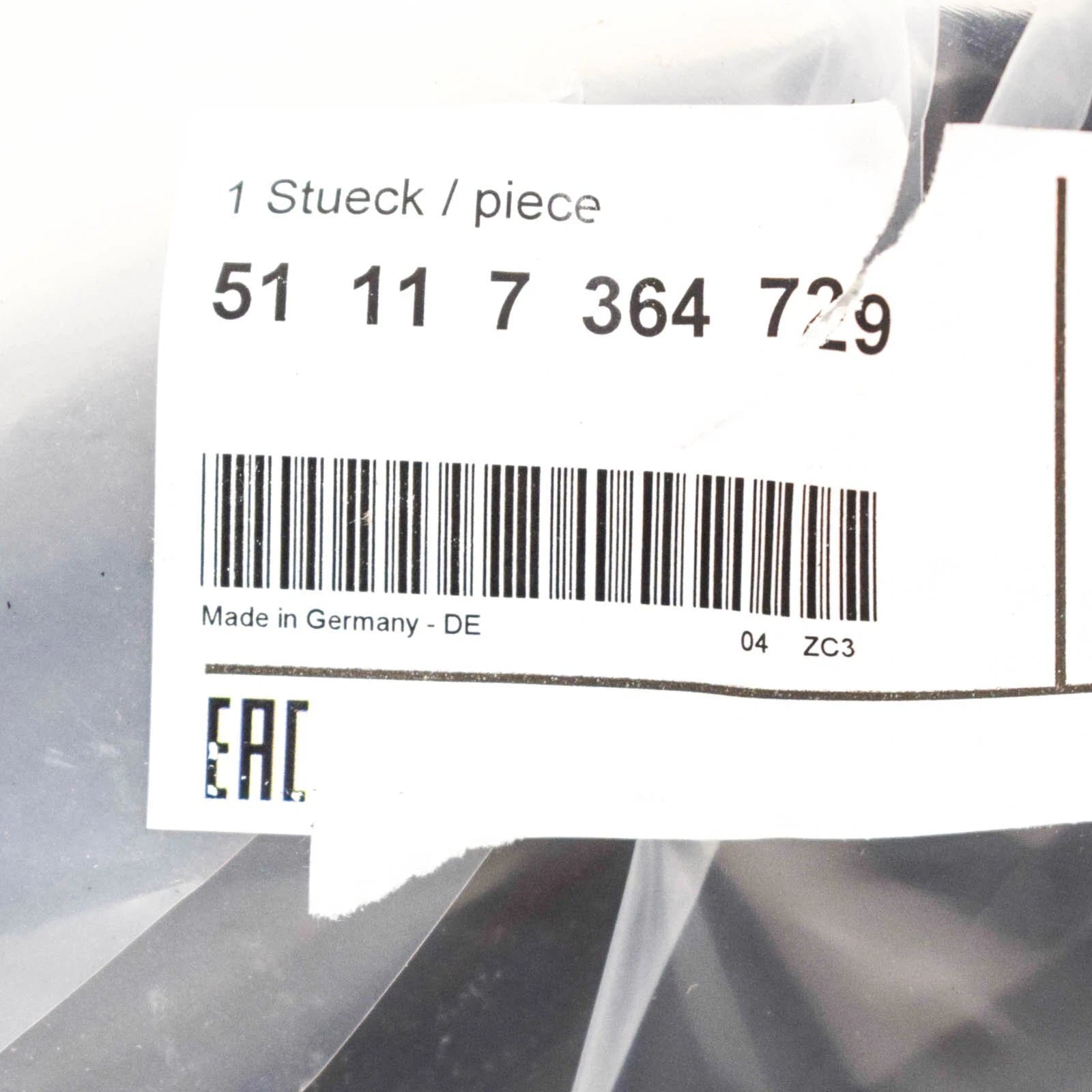 NEW BMW 2 F45 FRONT BUMPER CENTER CLOSED GRILLE SPORT LINE 51117364729 ORIGINAL