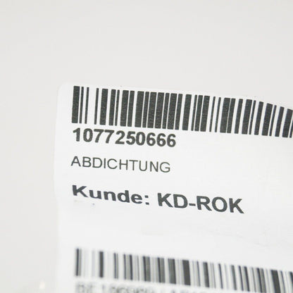 NEW MERCEDES-BENZ SL R107 REAR RIGHT DOOR SEAL STRIP A1077250666 1988 ORIGINAL