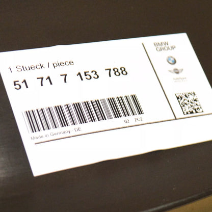 NEW BMW 7 E65 RIGHT BOTTOM SPLASH SHIELD GUARD UNDERCAR 51717153788 ORIGINAL