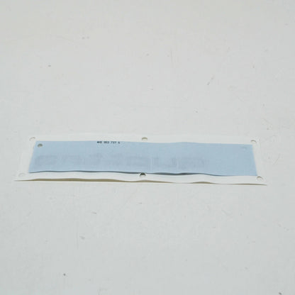 NEW AUDI E-TRON QUATTRO REAR TRUNK BOOTLID BADGE LOGO 4KE853737GT94 ORIGINAL