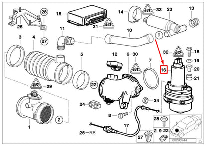 NEW BMW 7 E38 THROTTLE ACTUATOR 35411162548 1162548 ORIGINAL