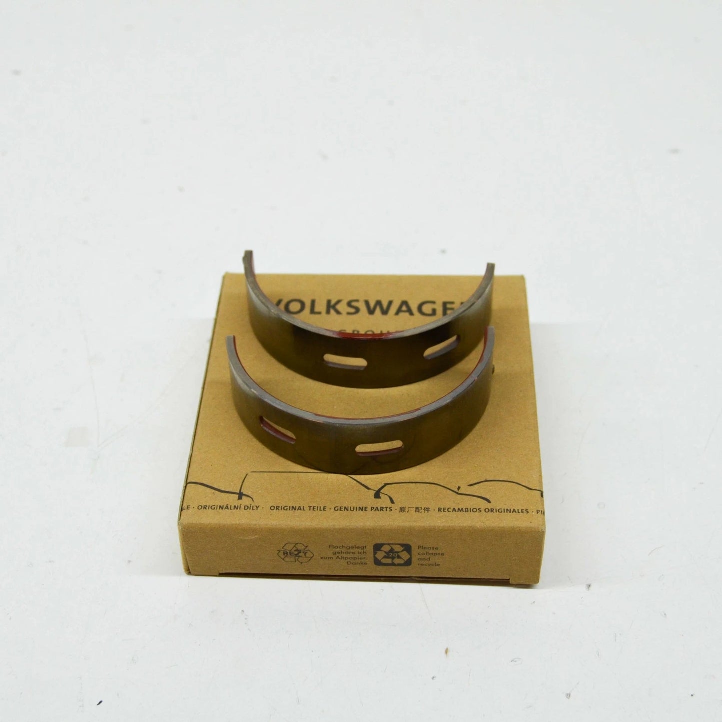 NEW AUDI A4 B9 UPPER CRANKSHAFT BEARING SHELL SET 06M105561RROT ORIGINAL