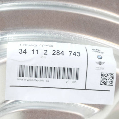 NEW BMW M2 F87 FRONT LEFT BRAKE DISC PROTECTION GUARD 34112284743 ORIGINAL