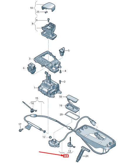 new audi q5 fy emergency release rhd 80c713035a original