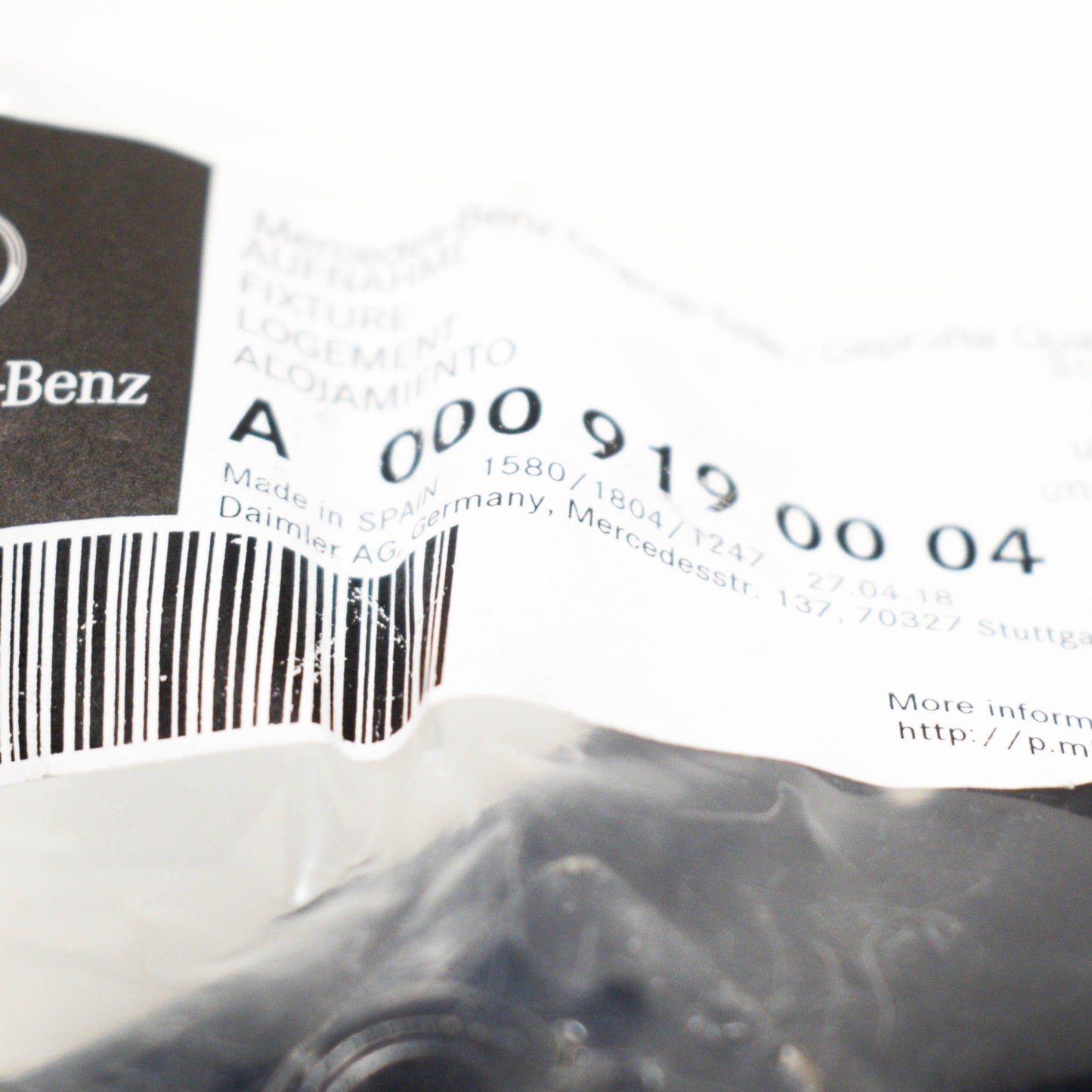 NEW MB VITO W639 TAKE-UP DEVICE RETROFIT LEFT ARMREST A0009190004 ORIGINAL