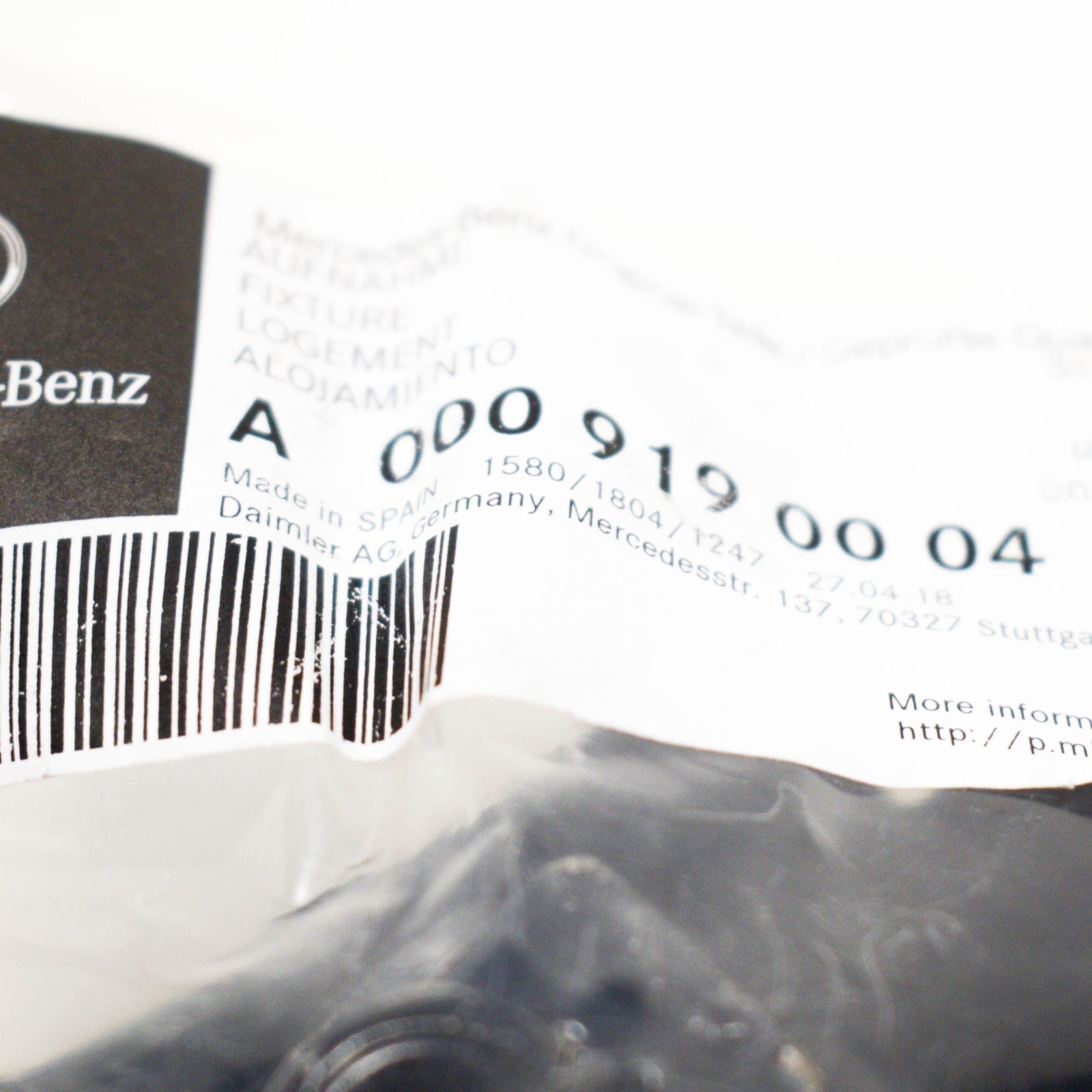 NEW MB VITO W639 TAKE-UP DEVICE RETROFIT LEFT ARMREST A0009190004 ORIGINAL