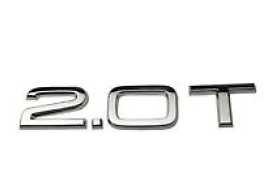 new audi a7 4g trunk boot lid 2.0t chrome badge 8h0853743h2zz original