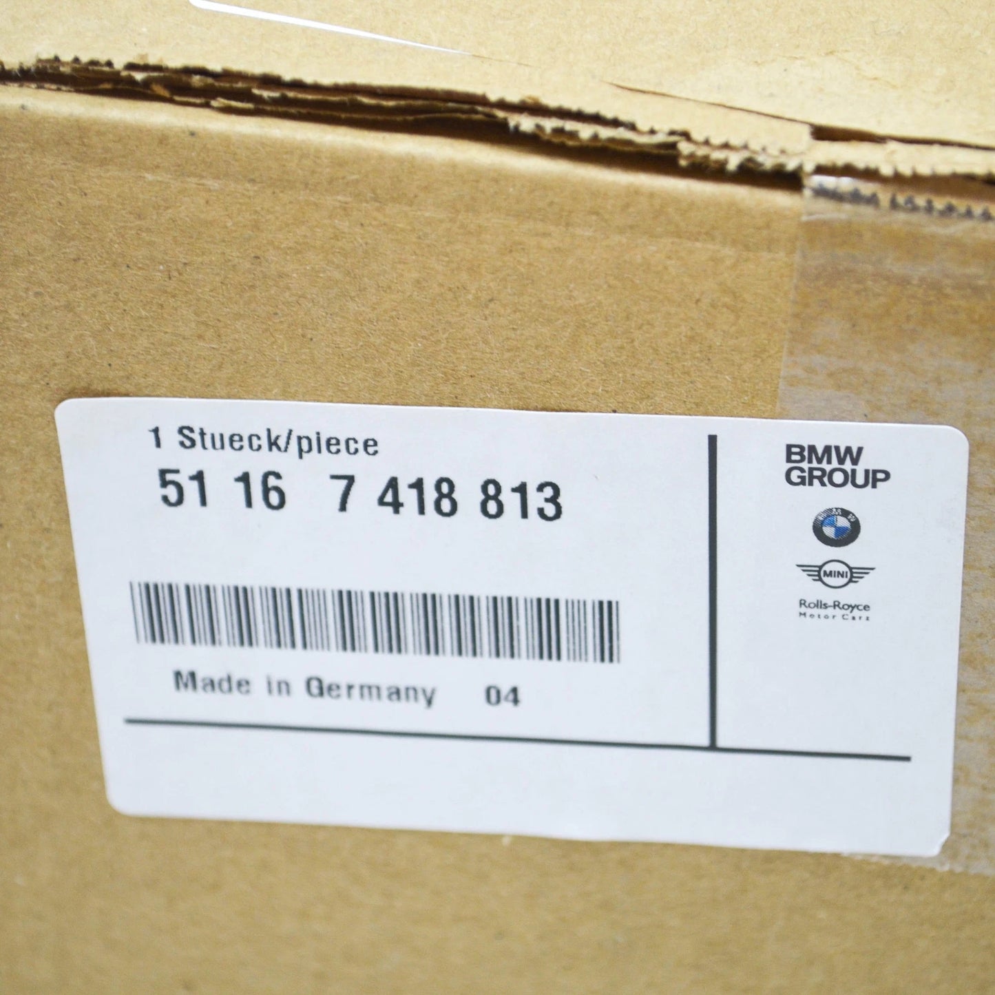 NEW BMW 7 G11 LEFT WING MIRROR SUPPORTING RING 51167418813 7418813 2016 ORIGINAL