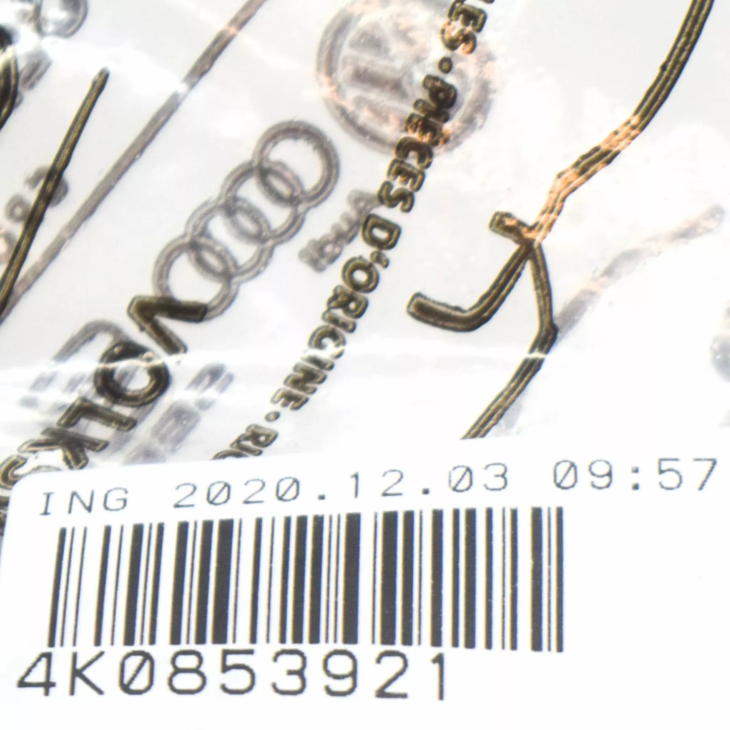 NEW AUDI A6 C8 FRONT LEFT ROCKER PANEL SILL HOLDER 4K0853921 ORIGINAL