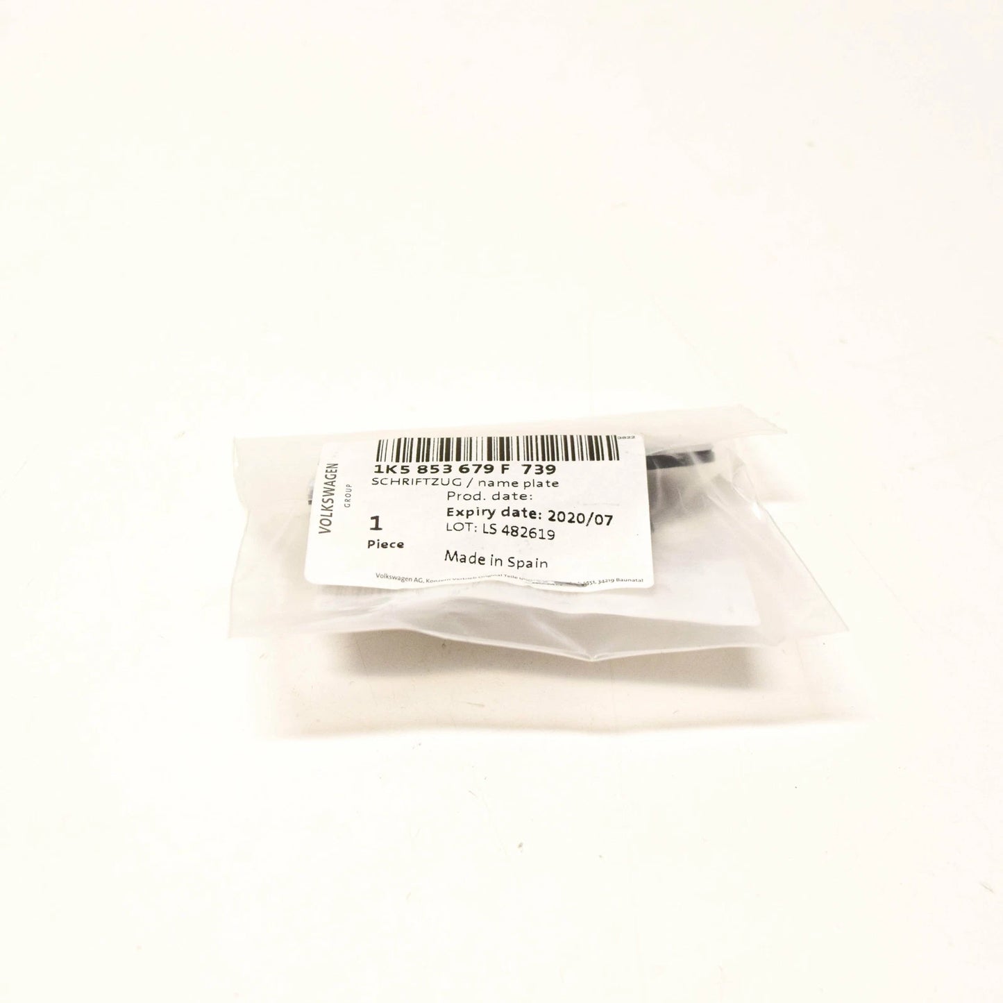 NEW VOLKSWAGEN JETTA MK6 GLI FRONT GRILL BADGE EMBLEM 1K5853679F739