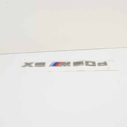 NEW BMW F16 SAC TRUNK LID X6M50D EMBLEM BADGE LOGO SIGN 8059012 51148059012
