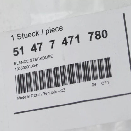 NEW BMW 5 TOURING G31 REAR RIGHT TRUNK TRIM 51477471780 7471780 2017 ORIGINAL