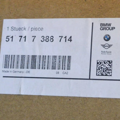 NEW BMW 5 G30 FRONT WINDSCREEN WIPER COWL COVER TRIM 51717388714 LHD ORIGINAL