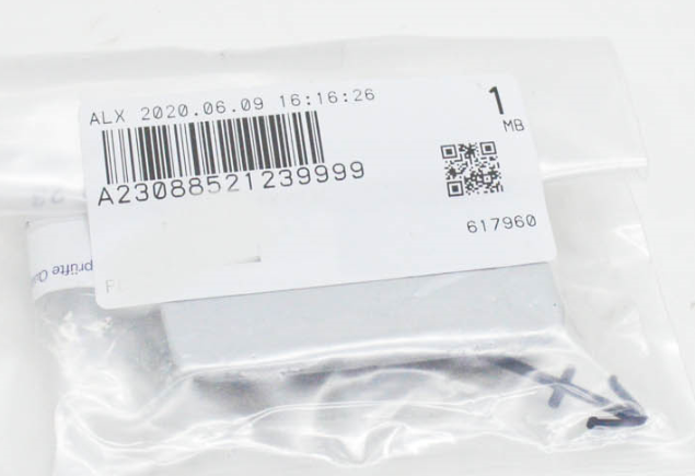 NEW MB SL R230 AMG FRONT BUMPER TOW HOOK EYE COVER A23088521239999 ORIGINAL