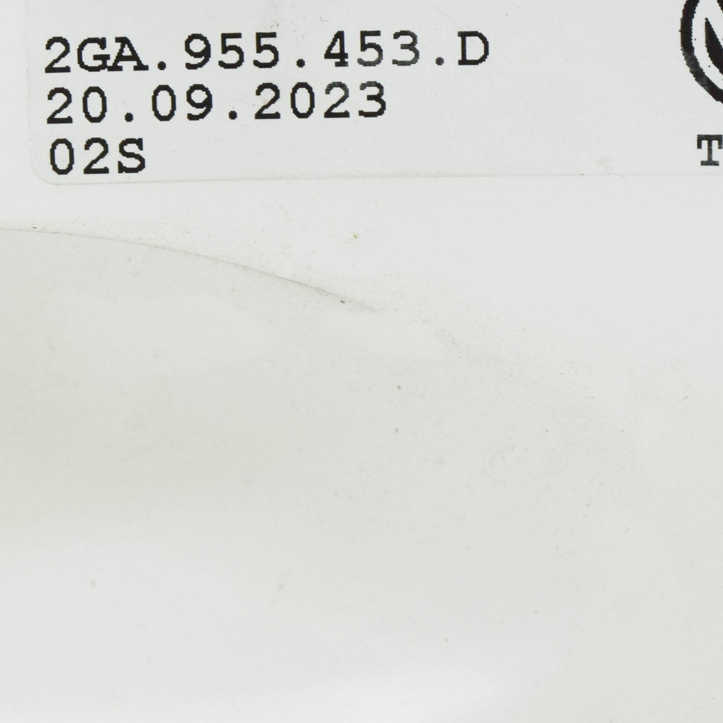 new volkswagen t-roc a11 window washer reservoir tank 2ga955453d original