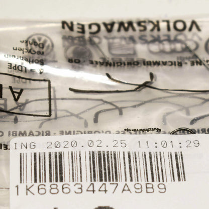 NEW VWGOLF MK5 MK6 REAR INTERIOR SHELF STRING STRAP 1K6863447A9B9 ORIGINAL