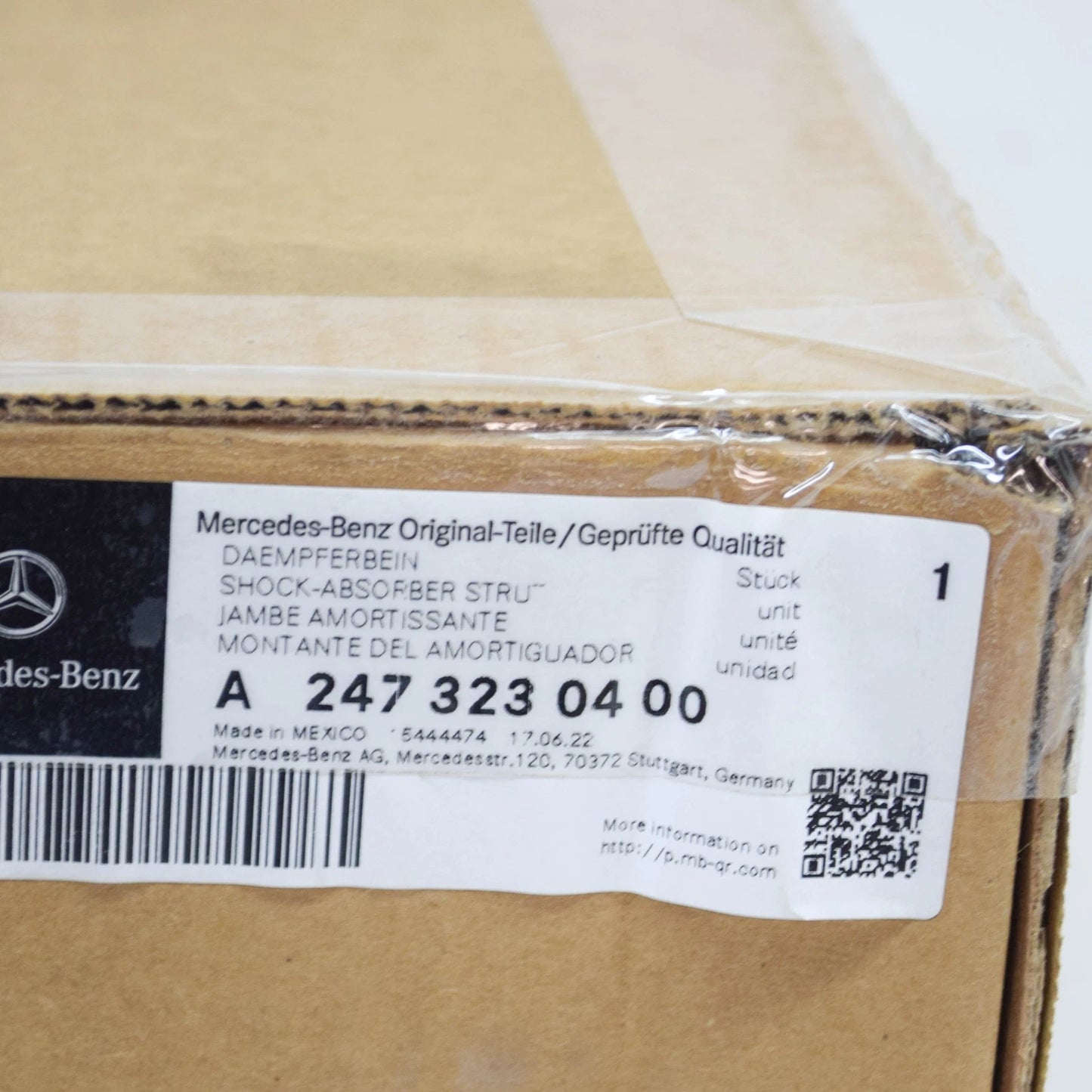 NEW MERCEDES-BENZ GLB X247 FRONT RIGHT SHOCK ABSORBER STRUT A2473230400 ORIGINAL