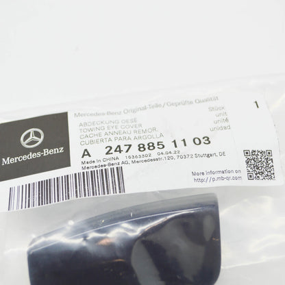 NEW MERCEDES-BENZ GLB X247 REAR BUMPER TOW EYE UPPER COVER A2478851103 ORIGINAL