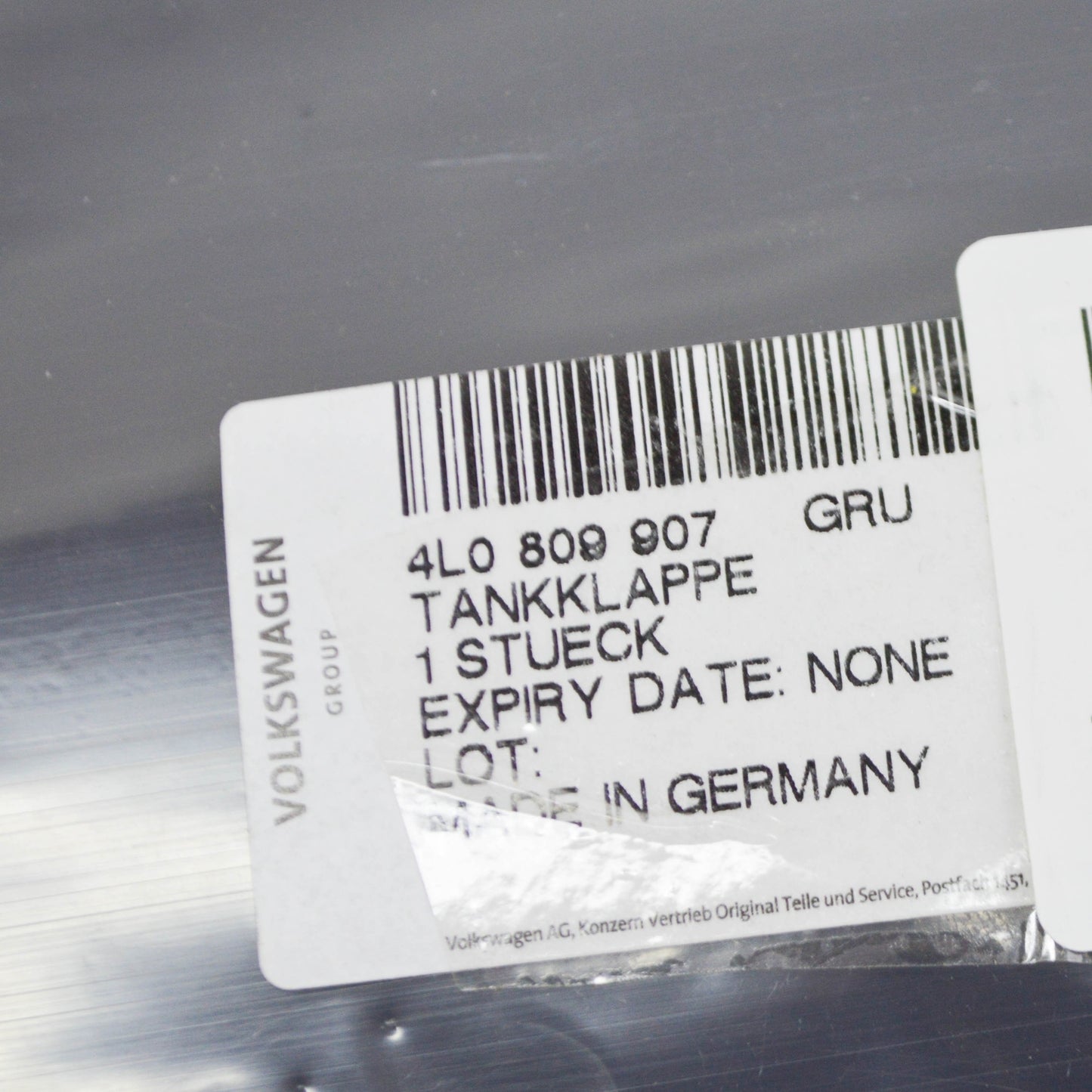 NEW AUDI Q7 4L FUEL FILLER FLAP 4L0809907AGRU ORIGINAL