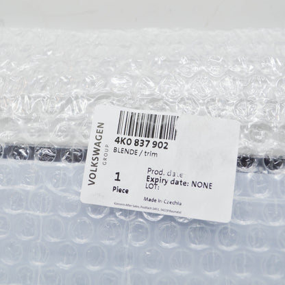 NEW AUDI A6 C8 FRONT RIGHT DOOR B-PILLAR TRIM 4K0837902 ORIGINAL