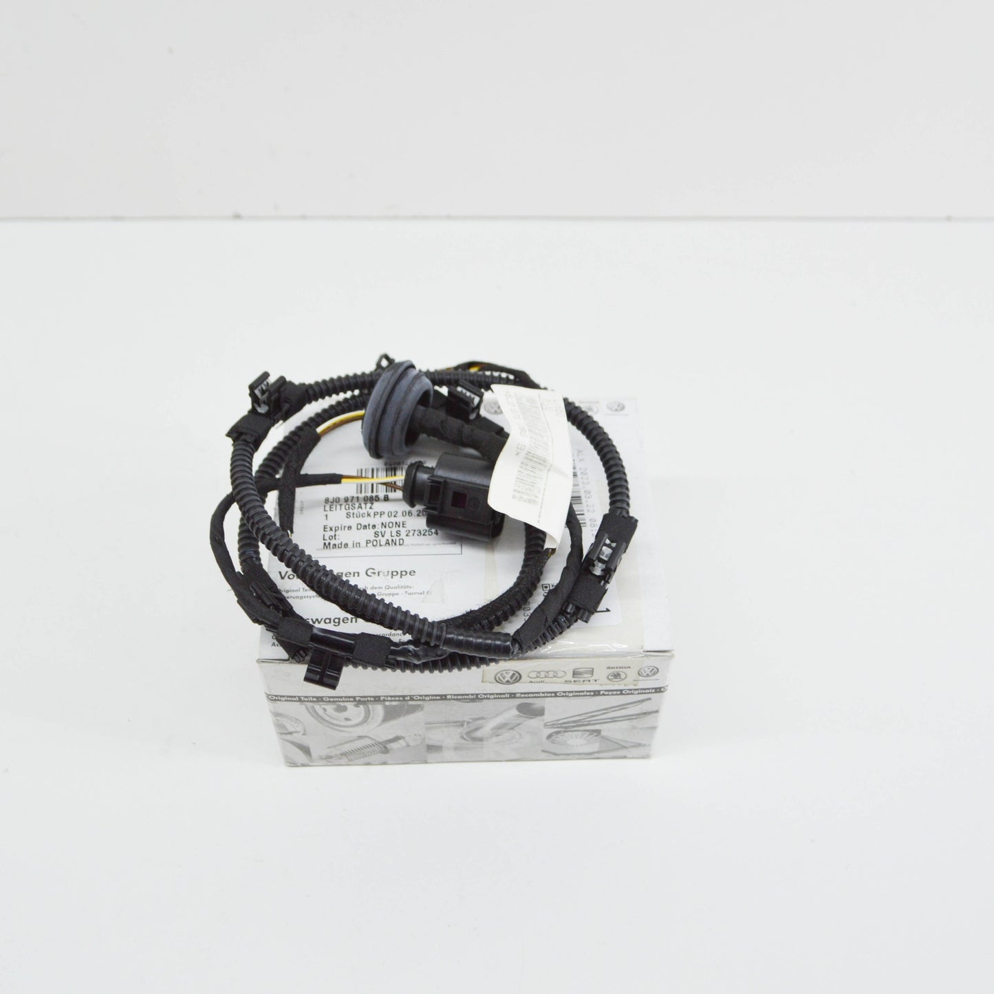 NEW AUDI TT 8J REAR FOG LIGHT WIRING HARNESS 8J0971085B ORIGINAL