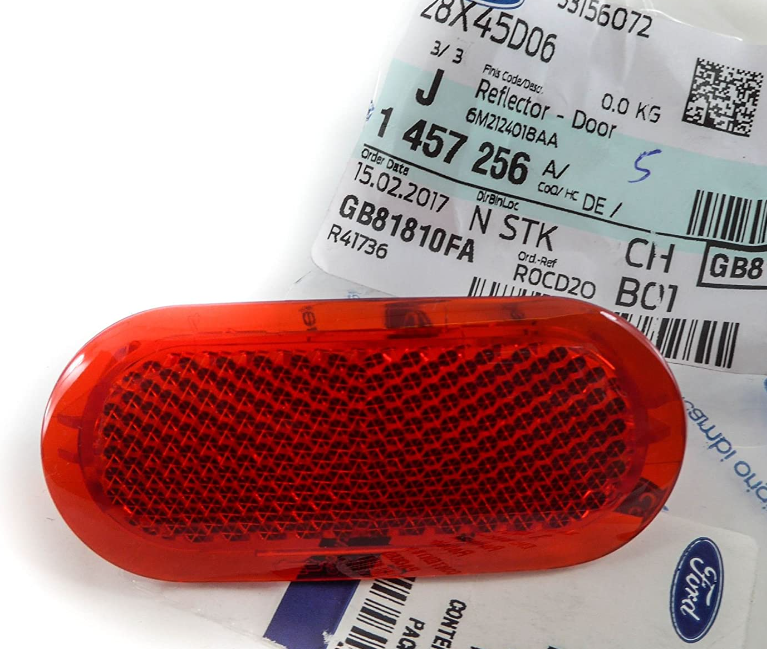 new ford mondeo mk3 front door reflector 1457256 6m21-24018-aa original