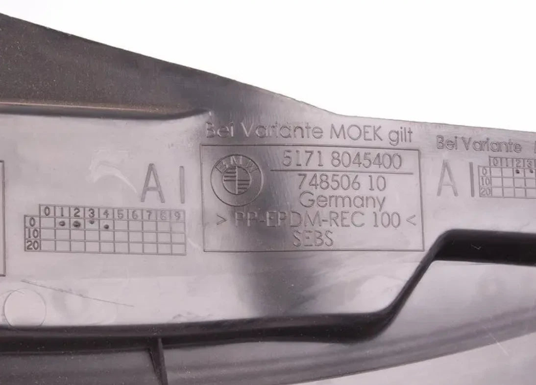 NEW BMW 3 E92 FRONT RIGHT INNER FENDER FRONT PART 51718045400 8045400 ORIGINAL