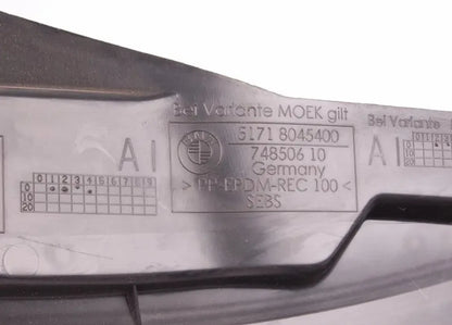 NEW BMW 3 E92 FRONT RIGHT INNER FENDER FRONT PART 51718045400 8045400 ORIGINAL
