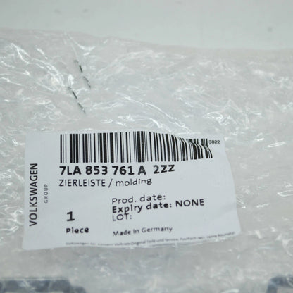 NEW VOLKSWAGEN MULTIVAN T6 FRONT BUMPER LEFT CHROME TRIM 7LA853761A2ZZ ORIGINAL