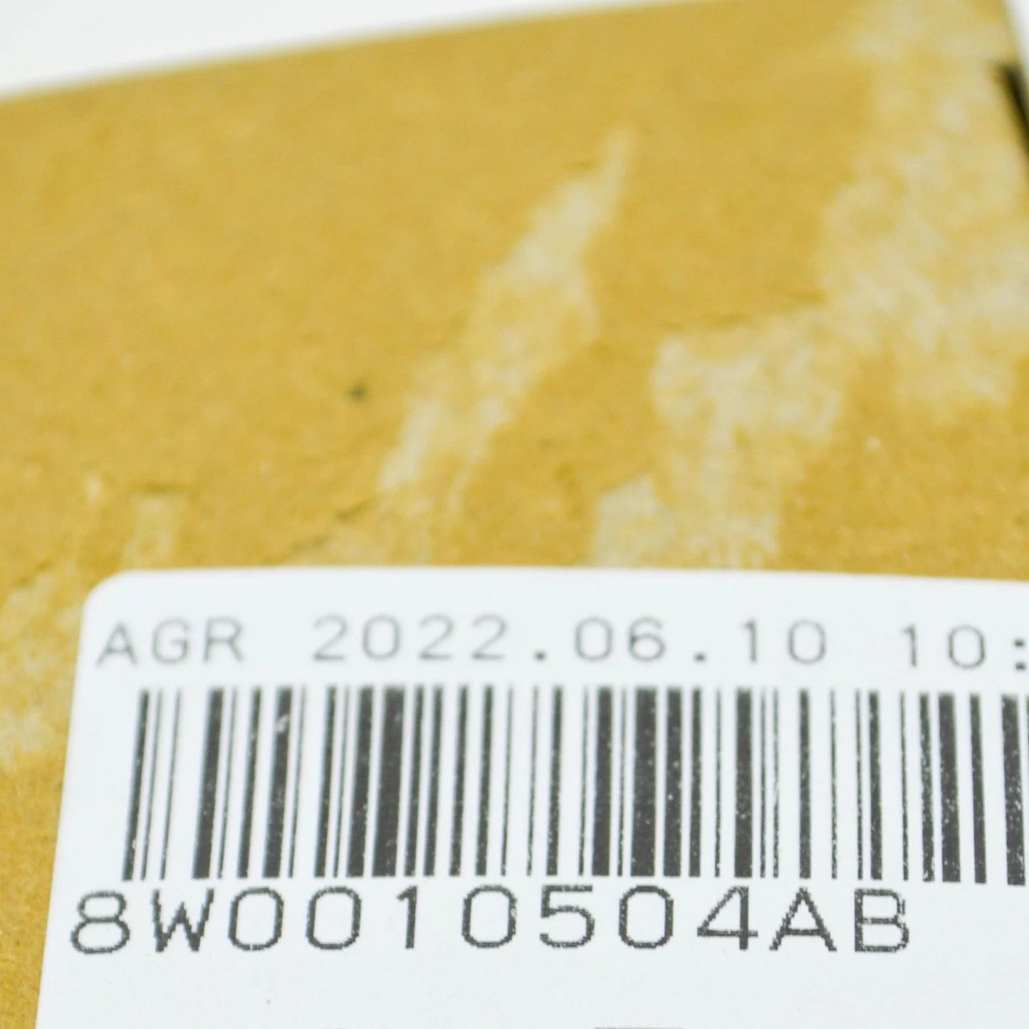 NEW AUDI A4 B9 EMMISION DATA PLATE 8W0010504AB ORIGINAL